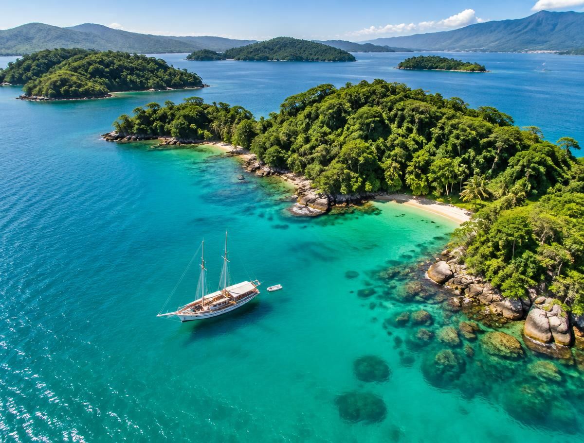 Tropical islands of Angra dos Reis